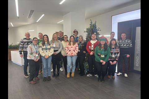 Bond Turner Christmas jumper day